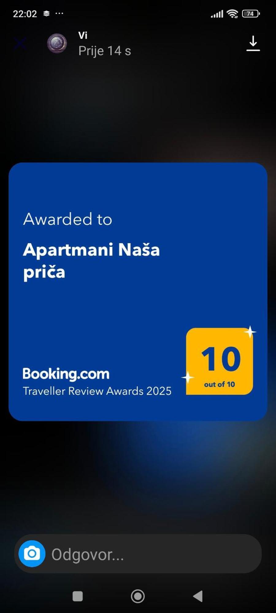 Apartmani Nasa Prica Višegrad Exterior foto